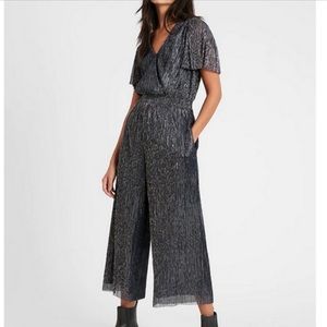 Banana Republic Flutter Sleeve Wide Leg Jumpsuit - Size M